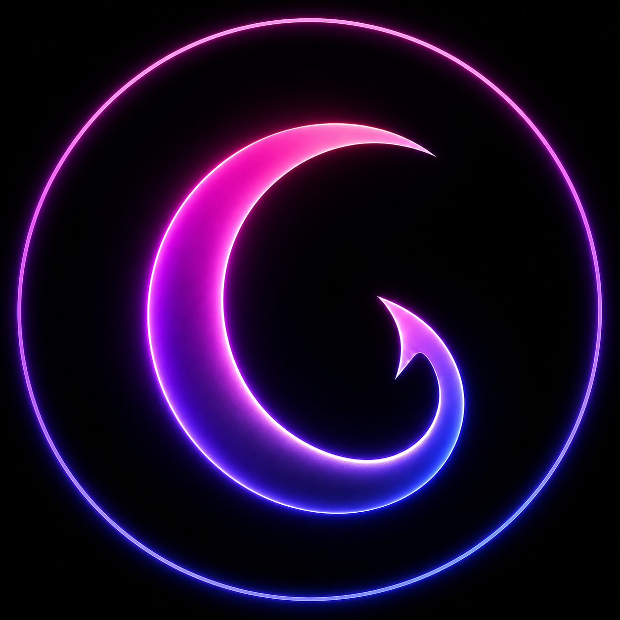 Official ShadeHook crescent-hook mark